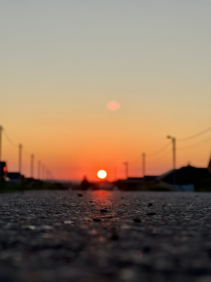 Закат сегодня удивительно хорош | Пикабу