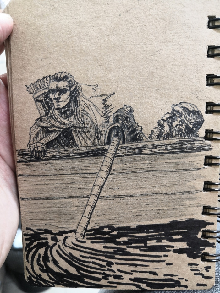 Скетч: Покидают Лориен