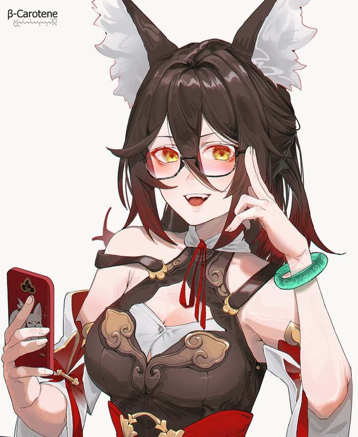    Anime Art, , Animal Ears, Honkai: Star Rail, , Tingyun (Honkai: Star Rail)