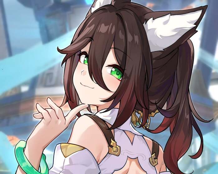 Tingyun Anime Art, , Animal Ears, Honkai: Star Rail, Tingyun (Honkai: Star Rail)
