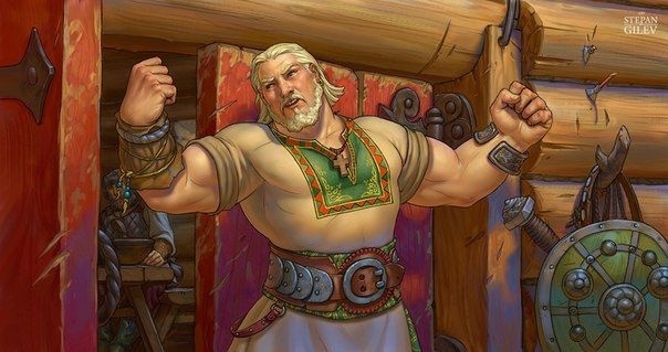 Сказ, как Добрыня за границу подался