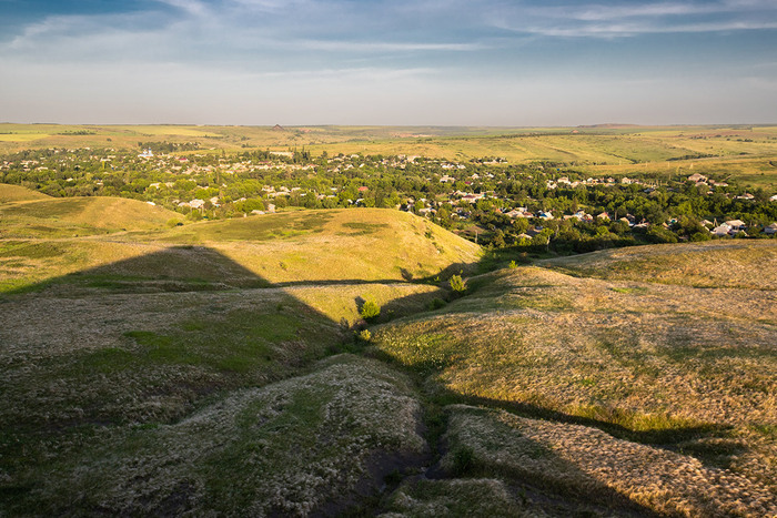 Вид на хутор Лихой