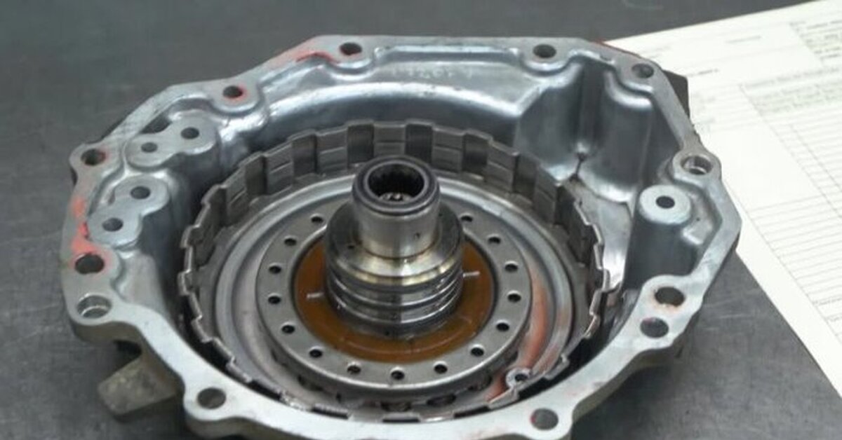 Процесс исправления выработки на крышке корпуса АКПП AW60-41SN | Пикабу