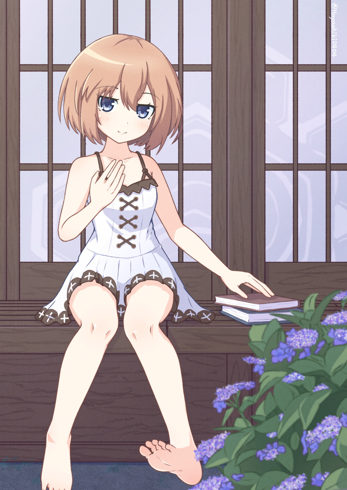 Blanc Anime Art, Hyperdimension Neptunia, Neptunia, Blanc, Hayashiki0404