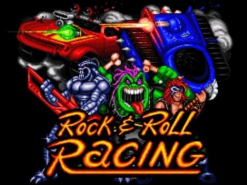   Rock N Roll Racing , Sega, Sega Mega Drive, Heavy Metal, ,  , , --, Rock-n-roll racing, Black Sabbath, Deep Purple, George Thorogood, Steppenwolf, Golden Earring, , YouTube, 