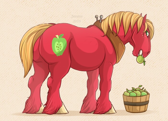   My Little Pony, Ponyart, Big Macintosh