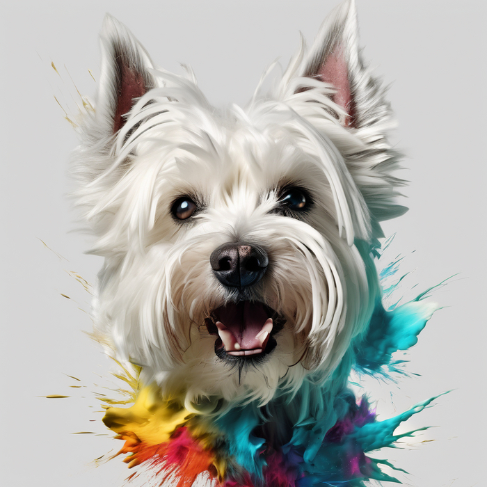 Вестик Джеки в Stable Diffusion (SDXL)