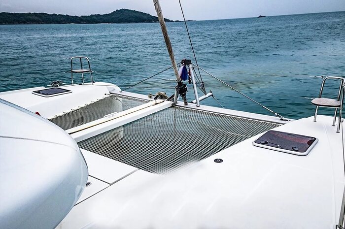 Парусный катамаран. Как там внутри? Море, Отдых, Отпуск, Яхта, Яхтинг, Катамаран, Парус, Путешествия, Длиннопост