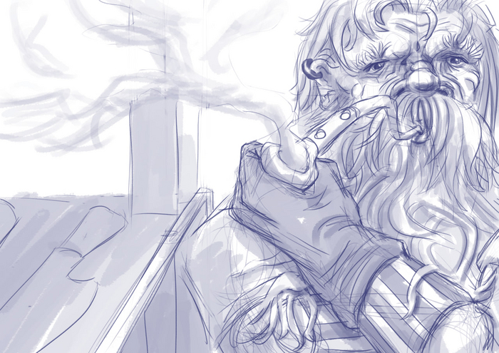 Скетчик перед сном