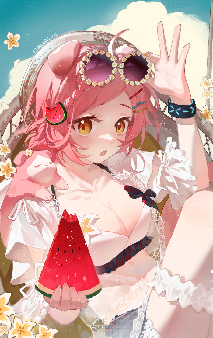 Goldenglow Anime Art, , Arknights, Goldenglow, 