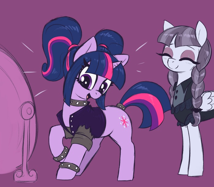  My Little Pony, Ponyart, Inky Rose, Twilight Sparkle, T72b ()