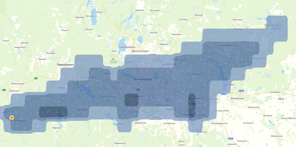 Погода оса пермский край карта осадков