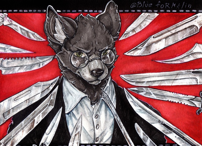 Knives and daggers , , , , Furry Art, 