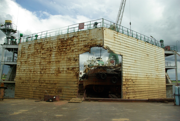 Створки ДОКа.