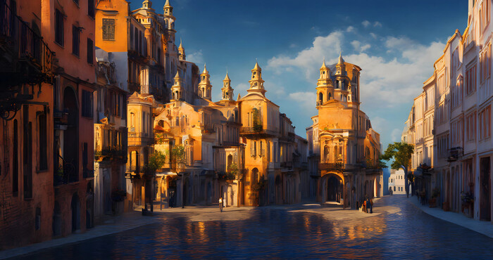 Утро в Старом Городе