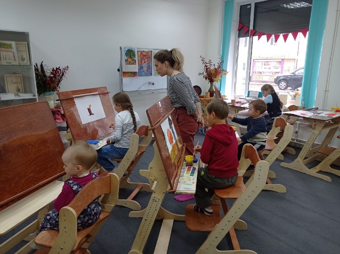 Необычная организация рабочих мест в семейном центре на уроках ...