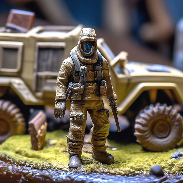 Военный радиационный костюм