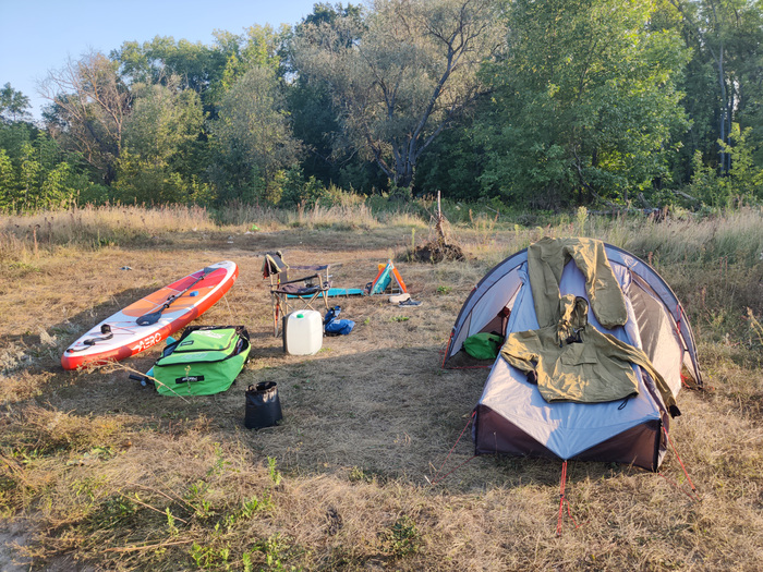Мой лагерь у Хорошавки