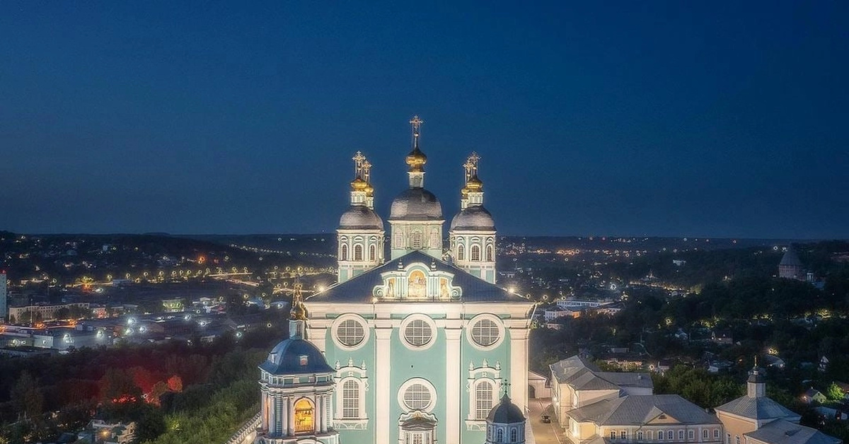 Вечерний Смоленск | Пикабу