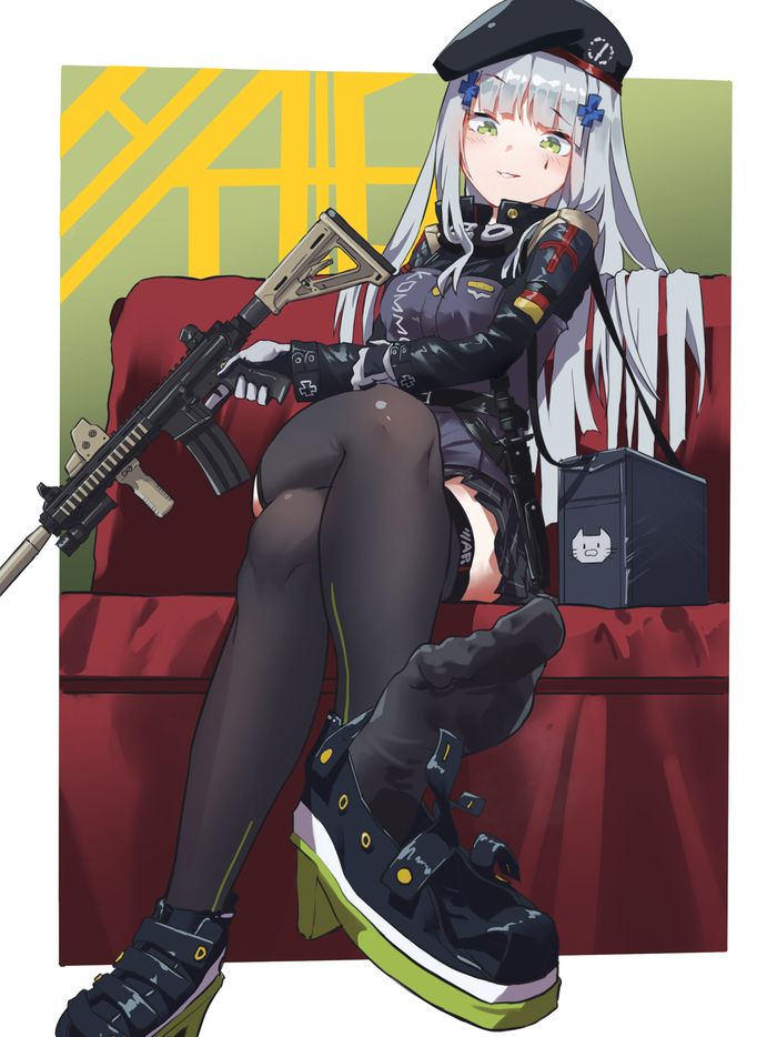 STAR-15 / M4A1 / HK416 | Girls Frontline , M4a1 (Girls Frontline), Girls Frontline, Anime Art