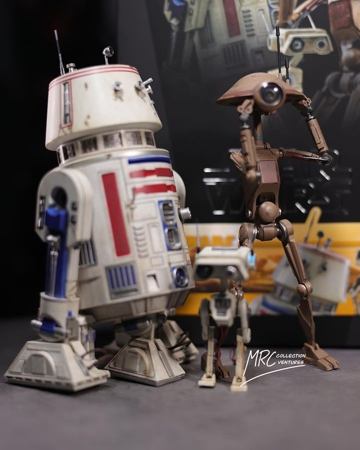  R5-D4, Pit Droid  BD-72   1/6  Hot Toys , Hot Toys, Star Wars, ,   ,  ,   , 
