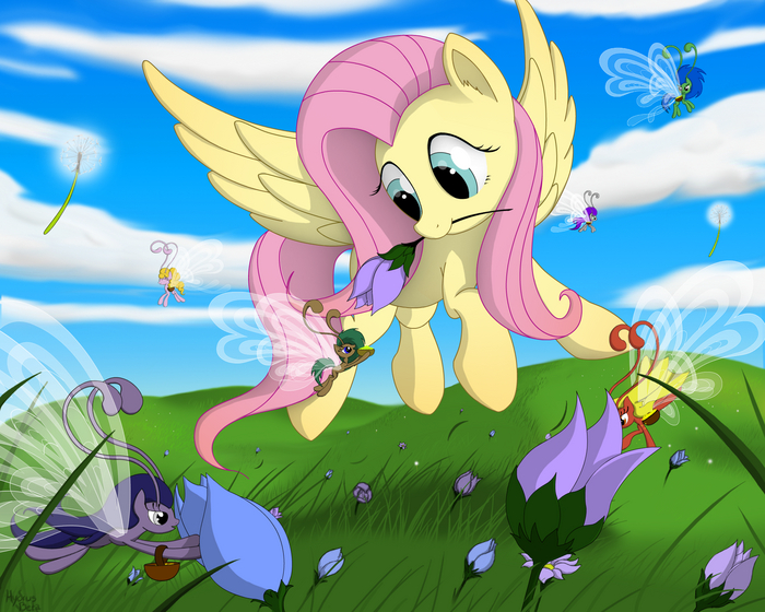     My Little Pony, Fluttershy, Ponyart, , Breezie