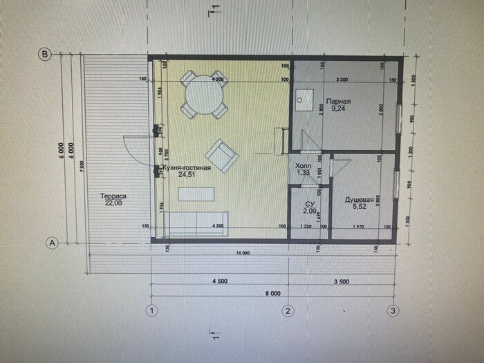 Присмотрели такую планировку