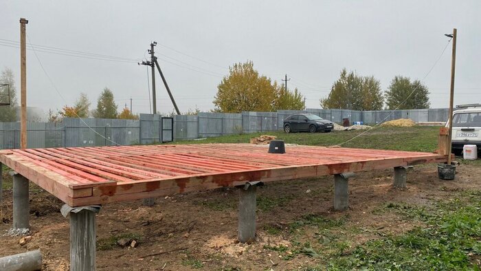 Первый уровень пола 1