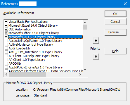        Excel   VBA  DAO , Vba, SQL, Microsoft Excel, 