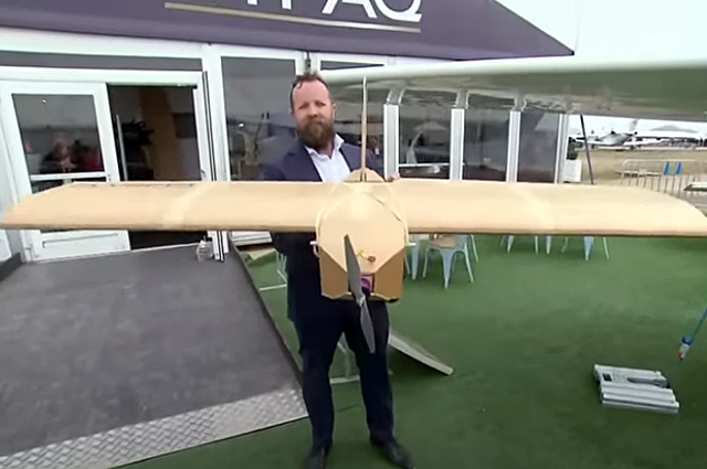 Беспилотник Corvo Precision Payload Delivery System от компании SYPAQ. Фото: Кадр из YouTube