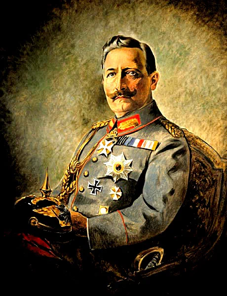 Кайзер Германии Вильгельм II (около 1916 года Vienna Nedomansky Studio)