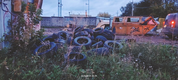 Покрышки, опасный вид отходов