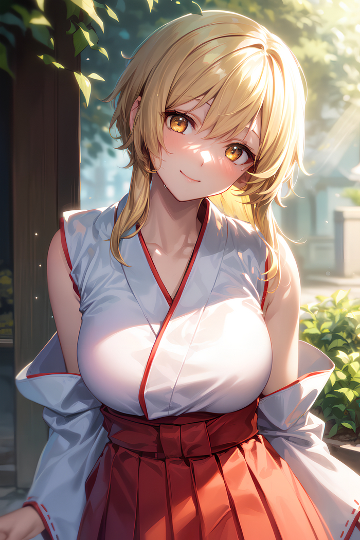 Как должна была выглядеть Люминь во время квеста Синобу