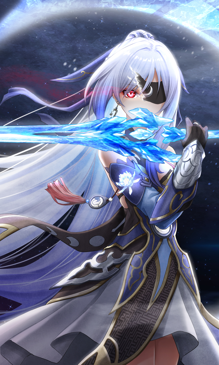  Anime Art, Honkai: Star Rail, Jingliu (Honkai: Star Rail), Royboy, 