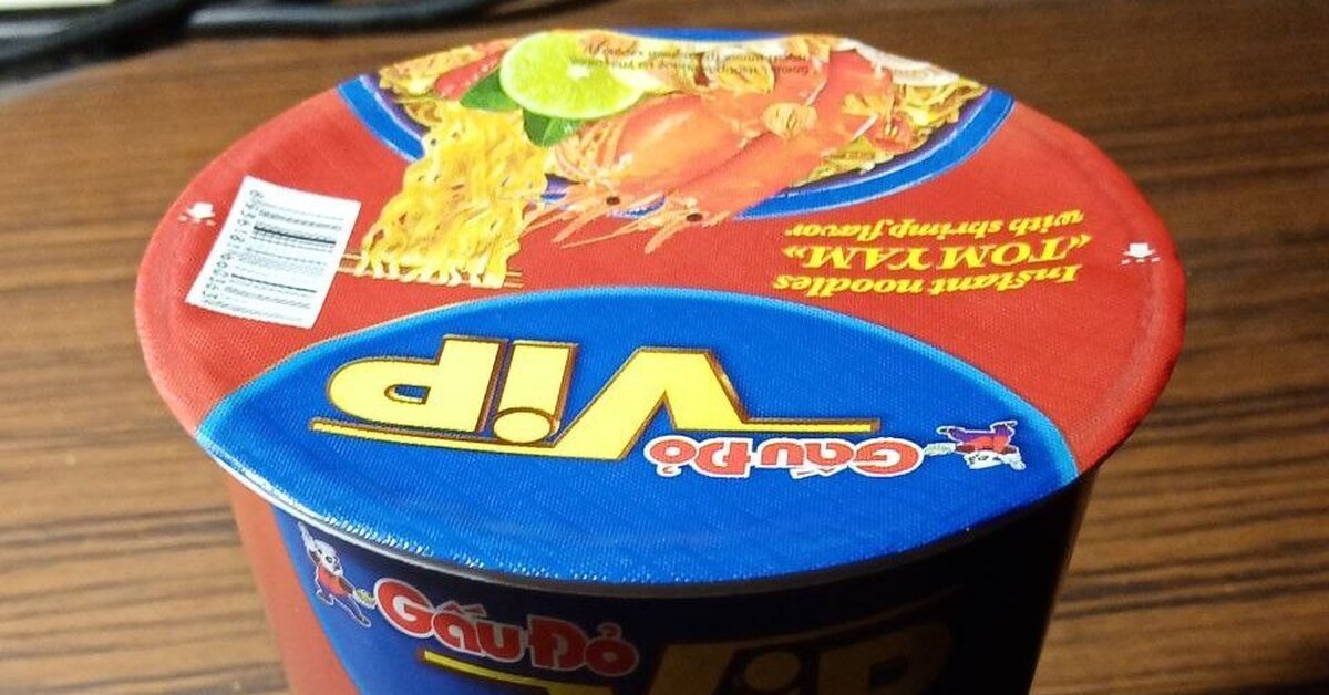 Краткий обзор на лапшу GauDo VIP Tom Yam со вкусом креветок | Пикабу