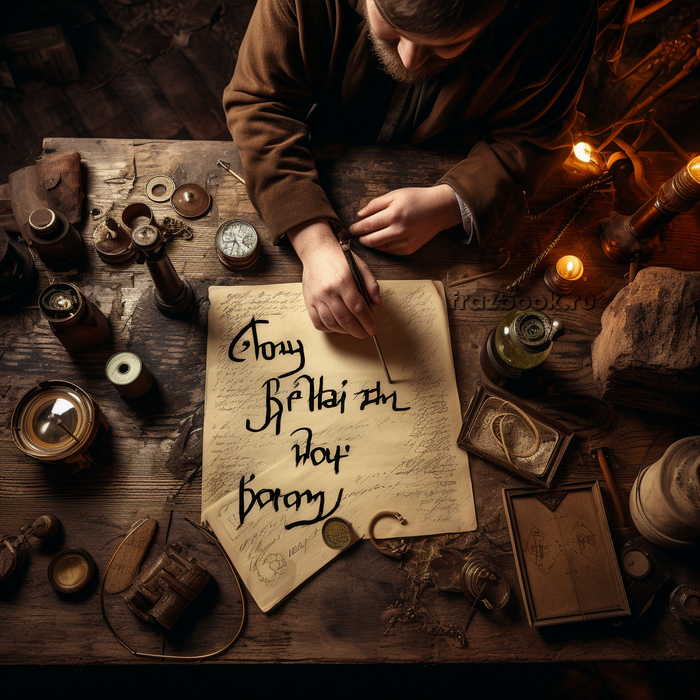 Как курица лапой