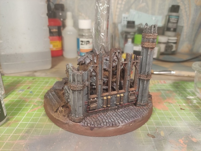 Ещё не финал, но большая часть уже сделана. В итоге было добавлено ещё немного обломков и пыли