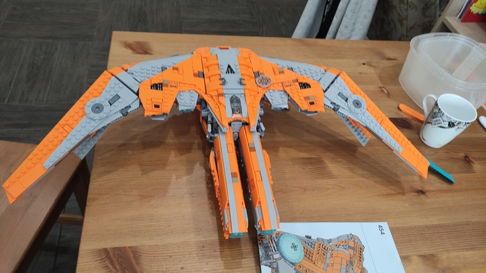 Вид сверху.