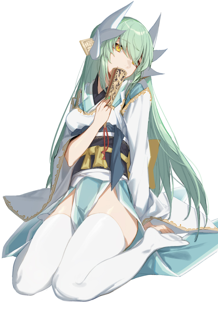 Kiyohime Anime Art, , Fate, Fate Grand Order, Kiyohime