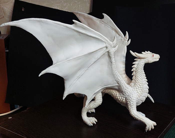 Симпатичный дракон получился.