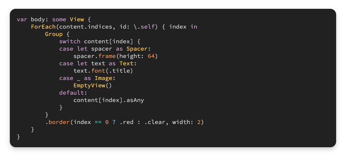 SwiftUI View Builder / 4 min IT, Дневник, Научпоп, Swift, Программирование, Длиннопост