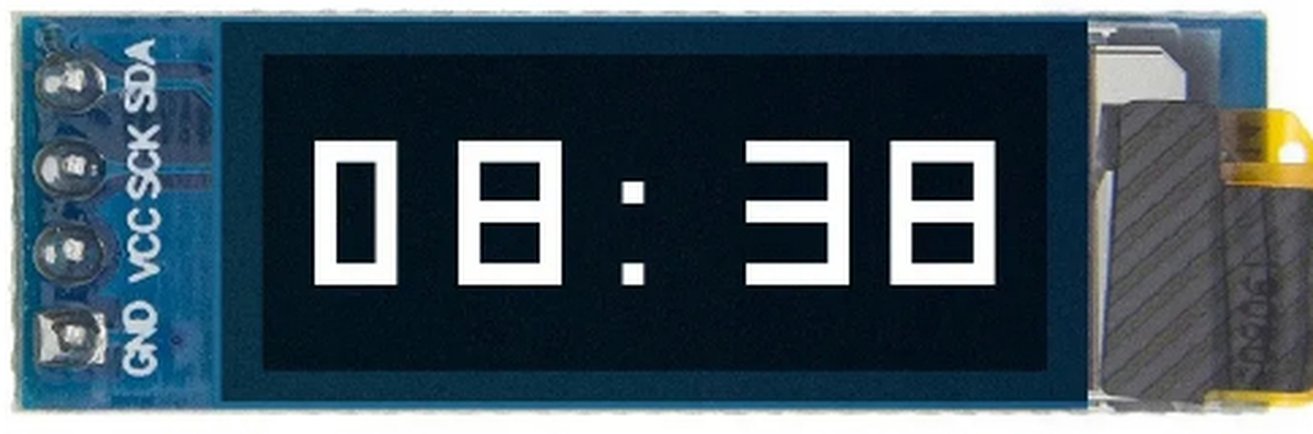 Индикатор уровня сигнала на дисплее 0,91 I2C 12832 OLED | Пикабу