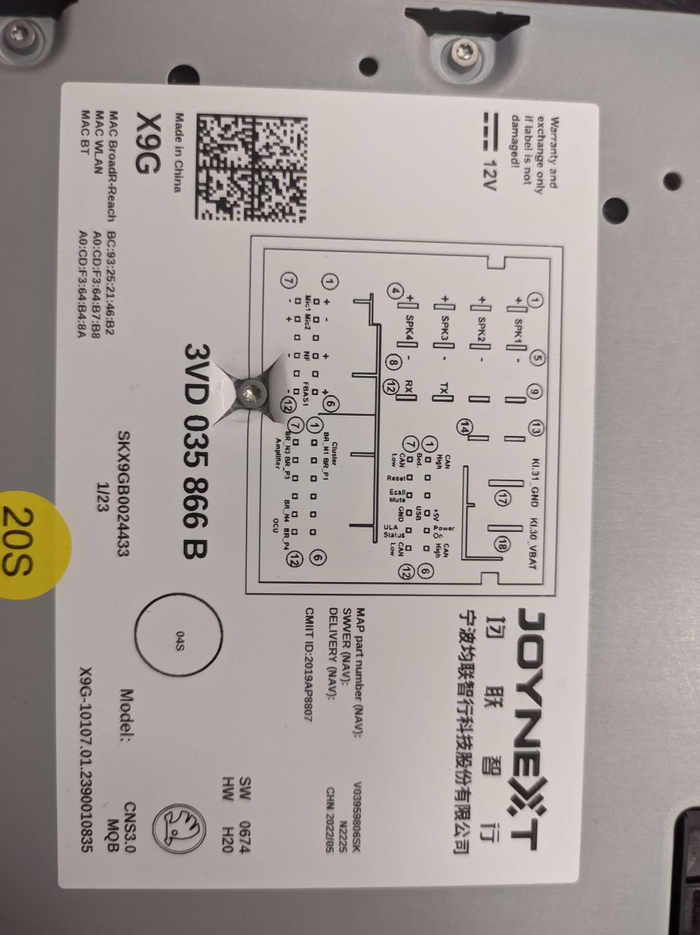 MIB3 на столе