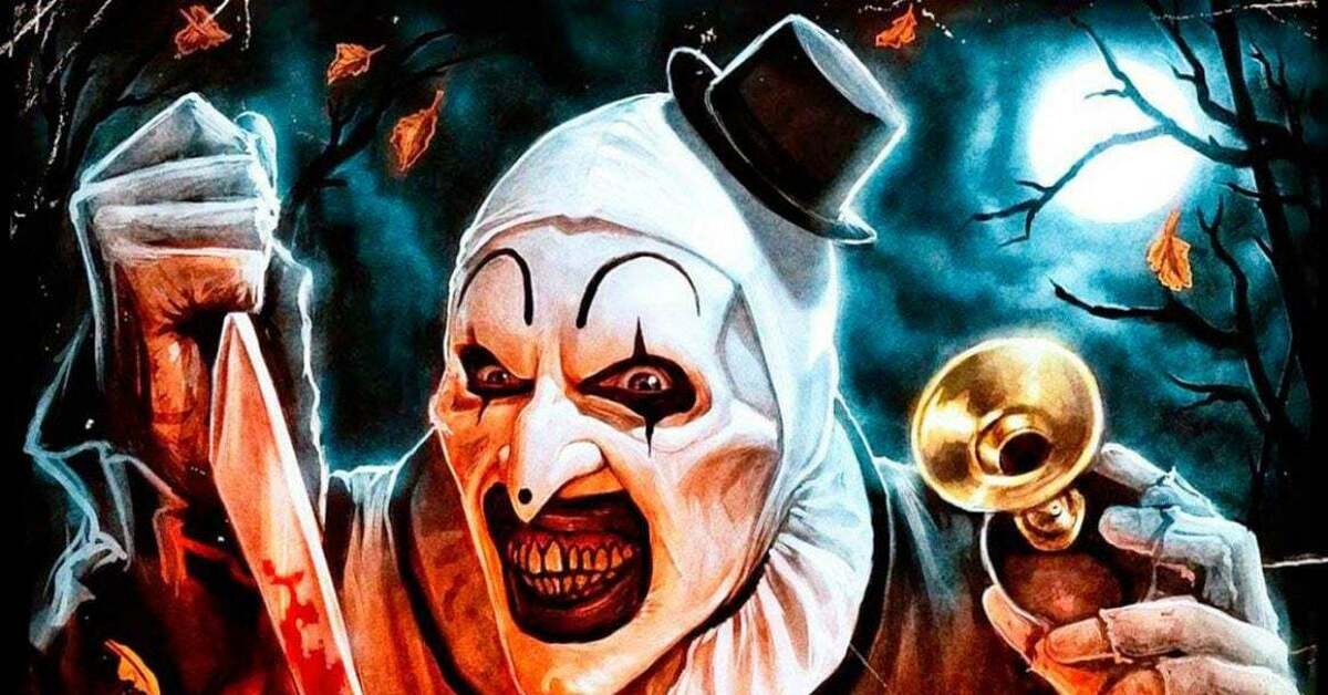 The clown 1 2 4. Ужасающий Terrifier (2017) Постер.