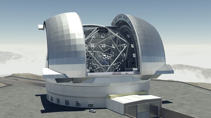 Extremely Large Telescope, ELT.  