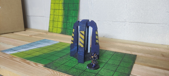 Десант охраняет генератор.