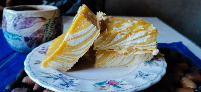 Творожно-тыквенная запеканка Выпечка, Запеканка, Десерт, Сладости, Вкусняшки, Тыква, Осень, Длиннопост
