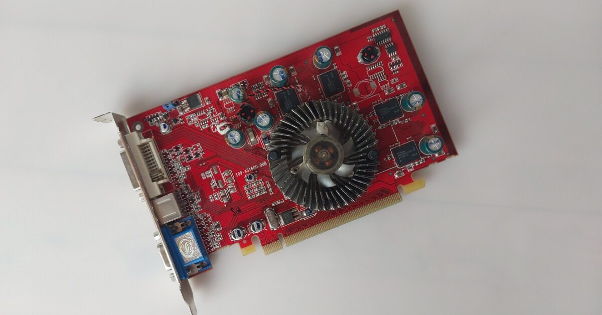 Видеокарты нашей молодости. ATI Radeon x600Pro PCI-E x16 | Пикабу