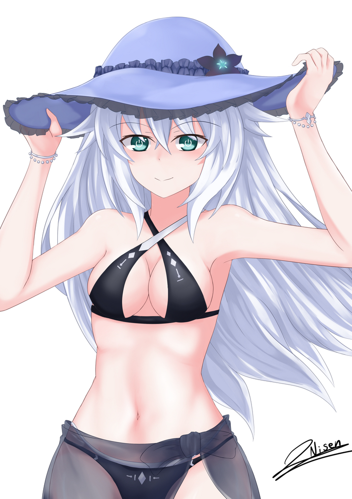 Black Heart Anime Art, Hyperdimension Neptunia, Neptunia, Noire (Black Heart), Black Heart, 