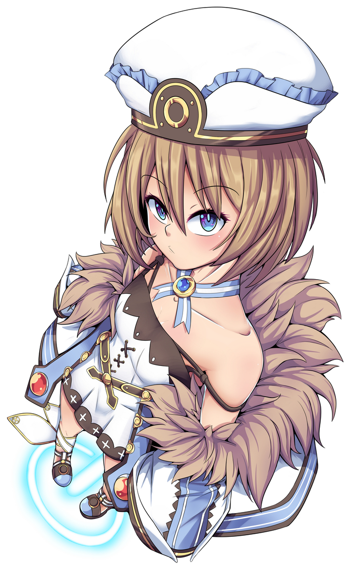 Blanc Anime Art, Hyperdimension Neptunia, Neptunia, Blanc